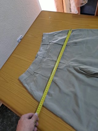 Pantalón Massimo Dutti Beige Verano Mujer