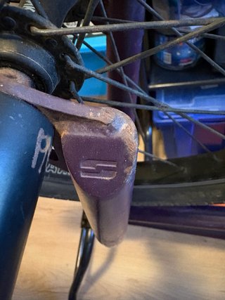 Bici BMX alta gama morada única Eclat, Oddysey...