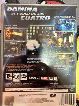 Los 4 Fantásticos PS2 (Activision)
