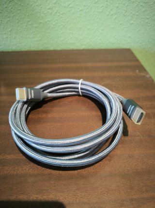 Cavo HDMI 8K AmazonBasics 3m Grigio (Alta Velocità)