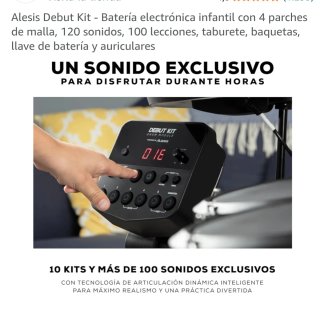 Batería Eléctrica Infantil Alesis