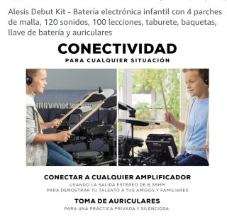 Batería Eléctrica Infantil Alesis