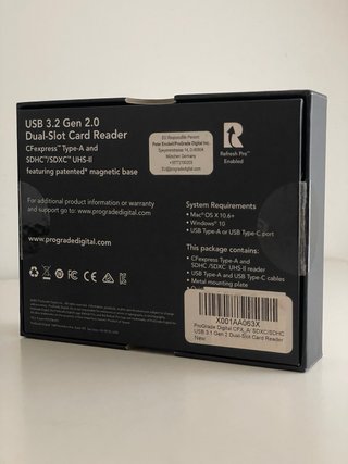 Lector ProGrade CFexpress A + SD UHS-II