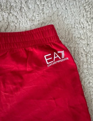 EA7 Emporio Armani Pantalón Corto Rojo Casual L