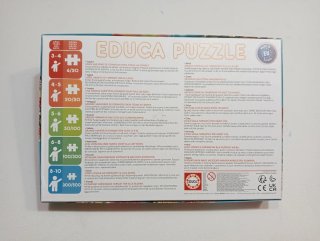 Puzzle Educa 100p Dinosaurios