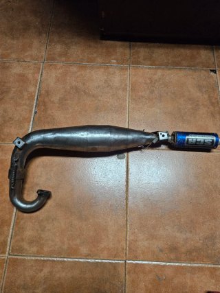 Tubo de Escape Bzm con bala SCR para minimoto