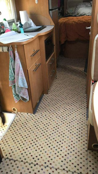autocaravana integral cama en isla bavaria I73