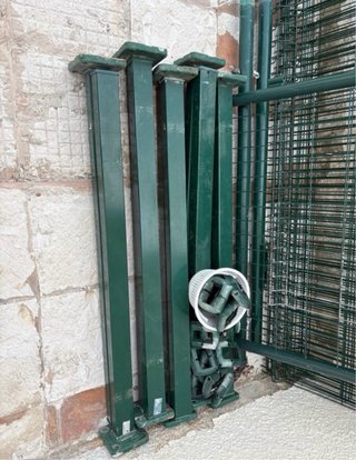 Valla piscina metálica