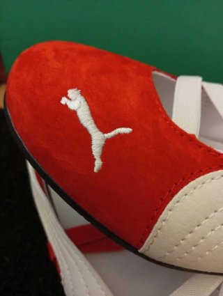 Zapatillas Puma Speedcat Ballet Rojas y Blancas