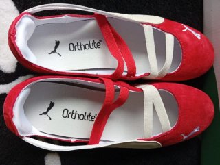 Zapatillas Puma Speedcat Ballet Rojas y Blancas