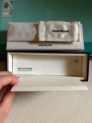 Bolígrafo Montblanc Azul