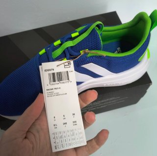 Zapatillas Adidas Racer TR23K Azul/Verde Talla 38