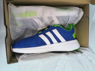 Zapatillas Adidas Racer TR23K Azul/Verde Talla 38