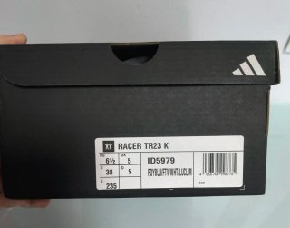 Zapatillas Adidas Racer TR23K Azul/Verde Talla 38