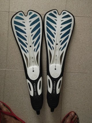 Aletas Tribord Azules Talla 43-44