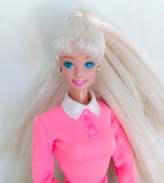 Barbie y Ginger 1997 con accesorios y perro