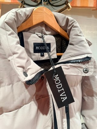 Parka acolchada Modiva gris talla XL