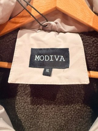 Parka acolchada Modiva gris talla XL