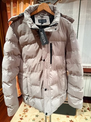 Parka acolchada Modiva gris talla XL