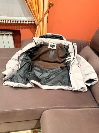 Parka acolchada Modiva gris talla XL