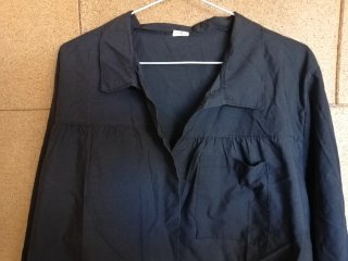 Camisola - Bluson de Fiestas. negra manga larga