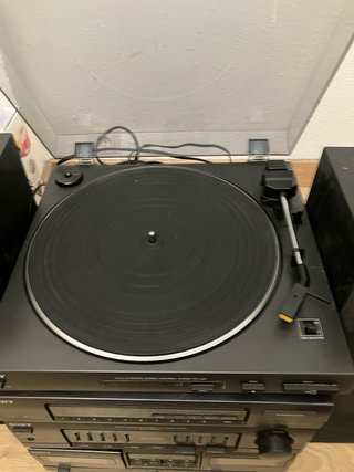 Equipo de música Sony negro