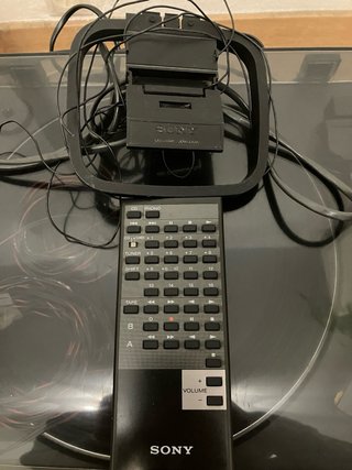 Equipo de música Sony negro