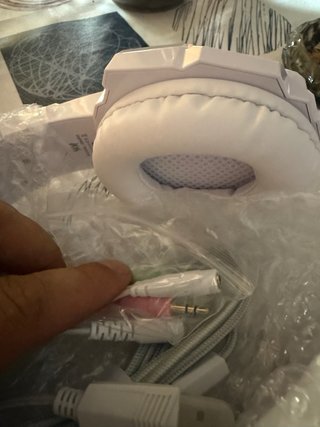 Cascos Gaming Blancos