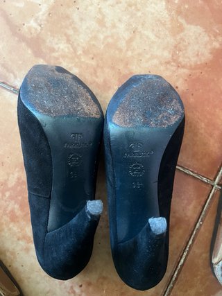 Zapatos de salón negros Farrutx