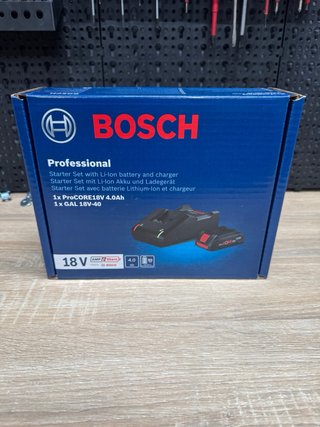 Bosch Lijadora GEX 185-LI + Batería y cargador
