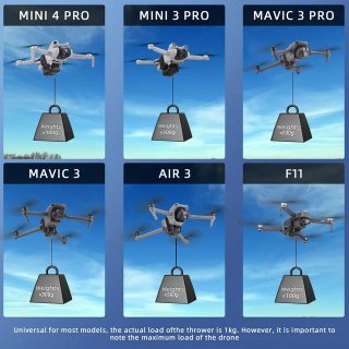 BRDRC TP500 Drone Lanzador Cebo Pesca