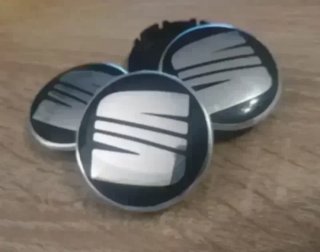 TAPABUJES RUEDA LLANTA SEAT LEÓN IBIZA CUPRA 56mm