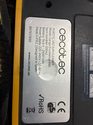 Robot Aspirador Conga Excellence 990