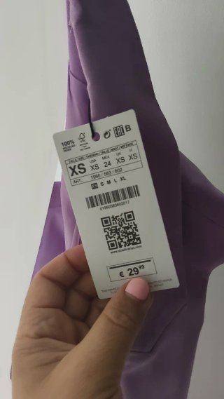 Chaleco Blazer Morado Stradivarius