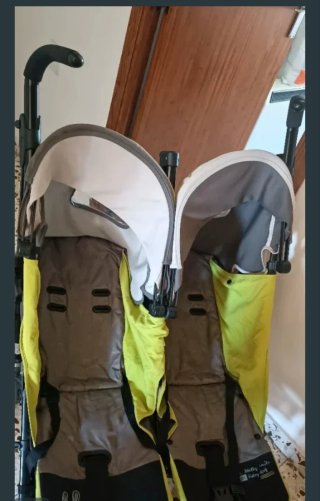 Silla de paseo doble/gemelar marca Jane