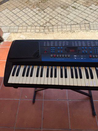 Teclado electrónico Ringway CK62 con soporte