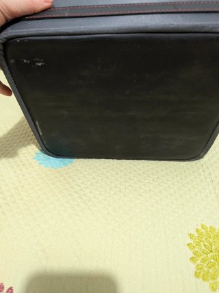 Neceser Vintage Negro y Gris