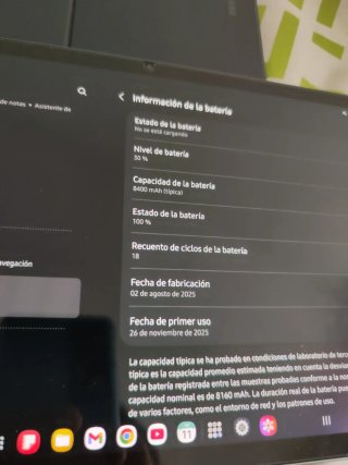 Samsung S11 Wifi 128GB 12RAM Gris