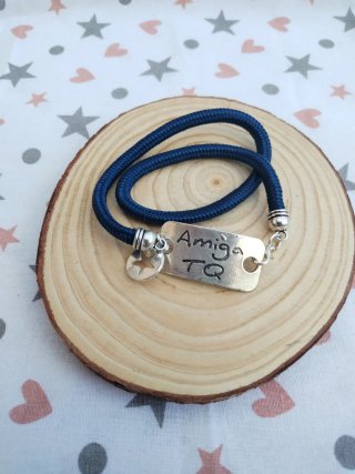 Pulsera Amiga TQ doble mano
