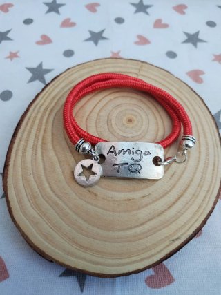 Pulsera Amiga TQ doble mano