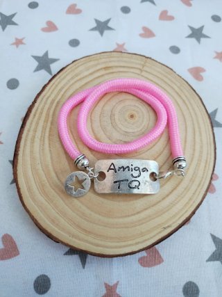 Pulsera Amiga TQ doble mano