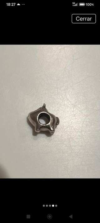 Pandora charm perrito plata