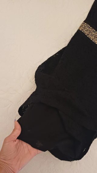 Vestito donna nero taglia XS-S