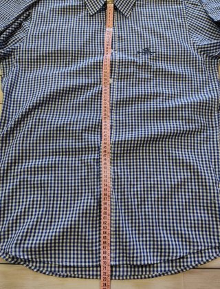 Camisa Manga Larga Polo Club Cuadros Azul Blanco