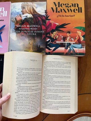 Libros Megan Maxwell