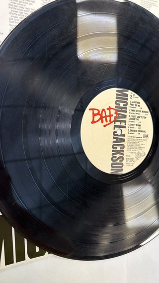 VINILO MICHAEL JACKSON BAD