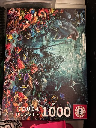 Puzzle Educa 1000 Piezas Mundo Marino