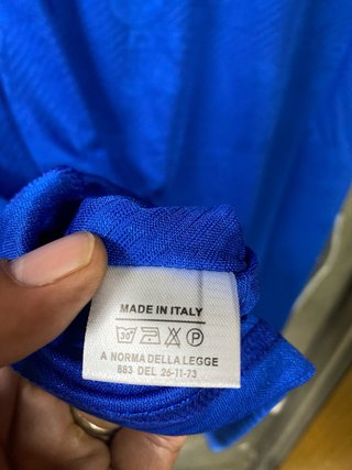 Camiseta Retro Italia Diadora Talla M