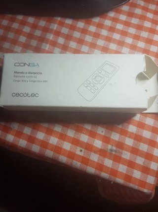 Mando Cecotec Conga Lo unico tapa pilas con fixo