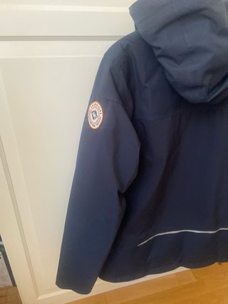 Cappotto per bambini Detachlon blu taglia 14-15